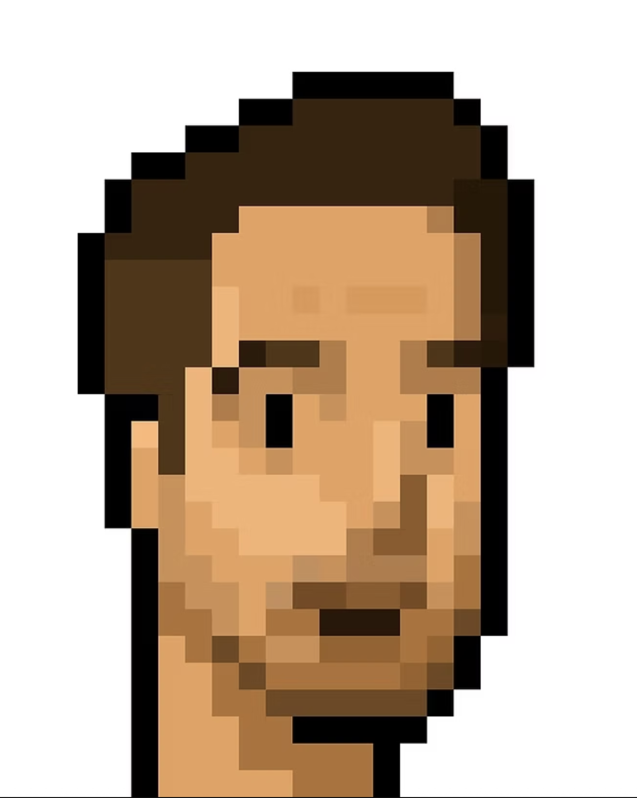 Christian Hoffmeister Pixel Art Portrait